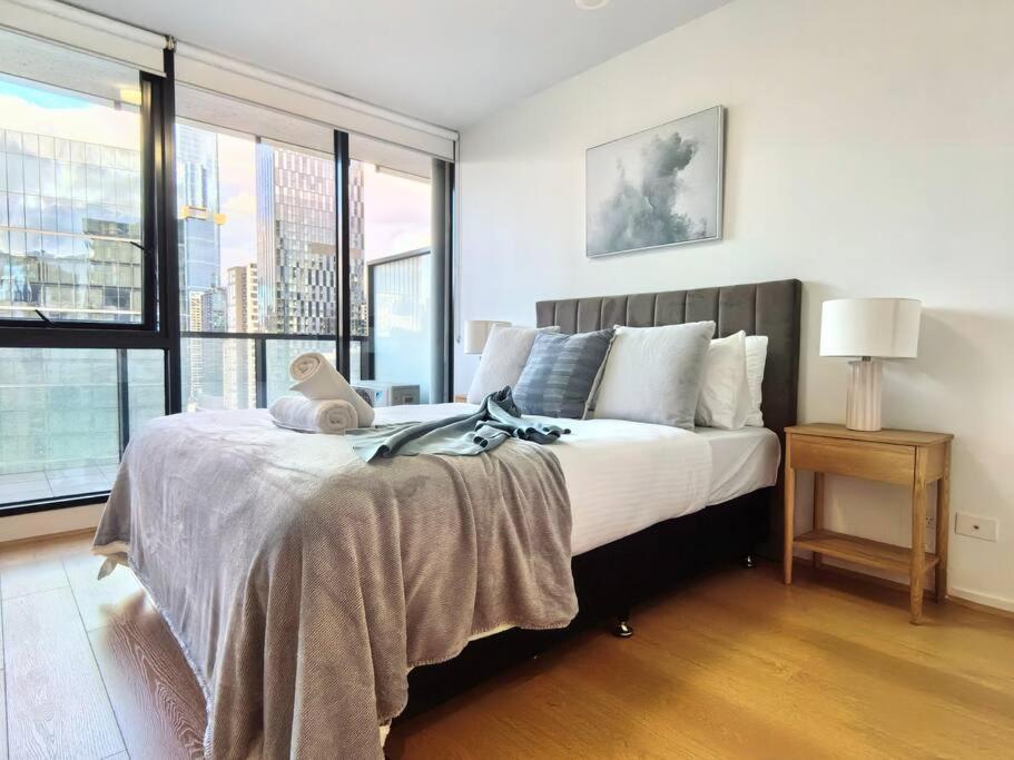Ferienwohnung Charming 1Br Southbank W Balcony & Free Parking#Ti22 Melbourne City Exterior foto