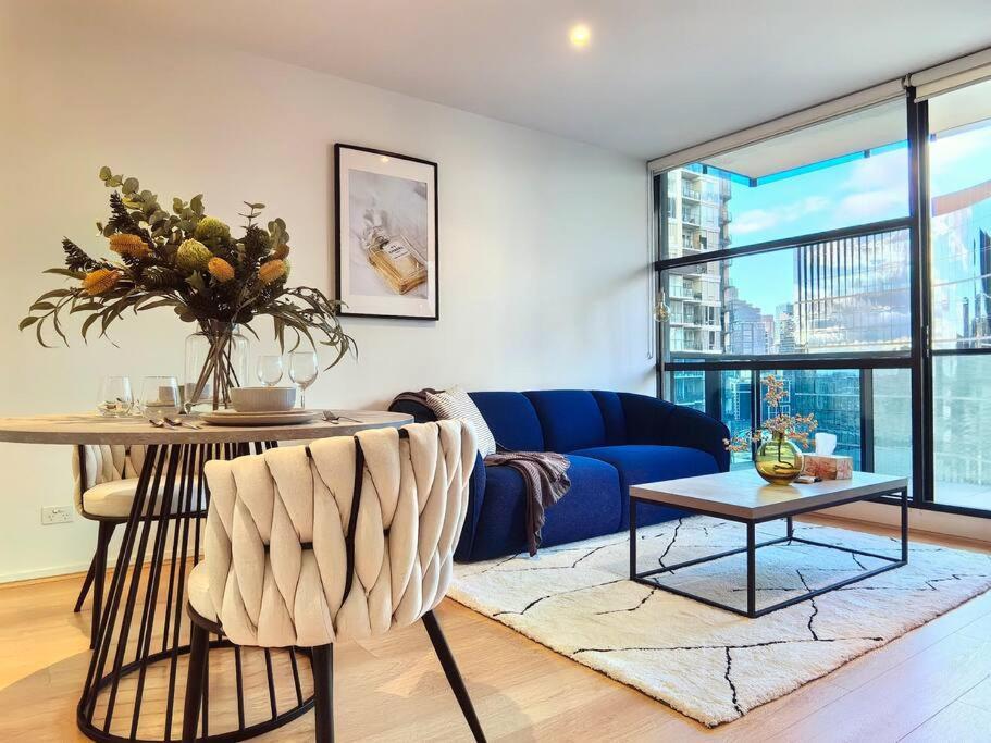 Ferienwohnung Charming 1Br Southbank W Balcony & Free Parking#Ti22 Melbourne City Exterior foto